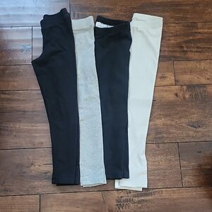 Lot Of Assorted Brands 5t Girls Leggings